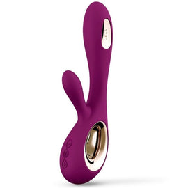 Additional view 4 of LELO Soraya Wave - Rabbit Vibrator, Purple