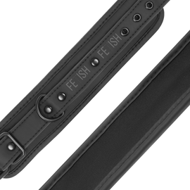 Additional view 7 of Fetish Submissive - Vegan Leather Handcuffs