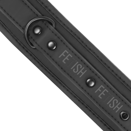 Additional view 8 of Fetish Submissive - Vegan Leather Handcuffs
