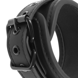 Additional view 5 of Fetish Submissive - Vegan Leather Ankle Cuffs