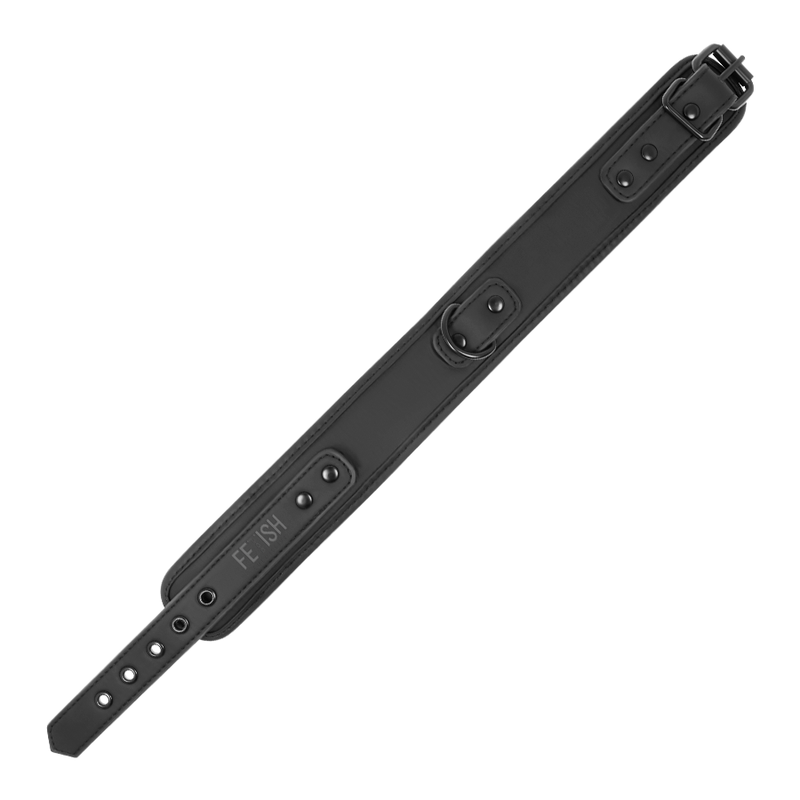 Additional view 8 of Fetish Submissive - Neoprene-Lined Chain Collar