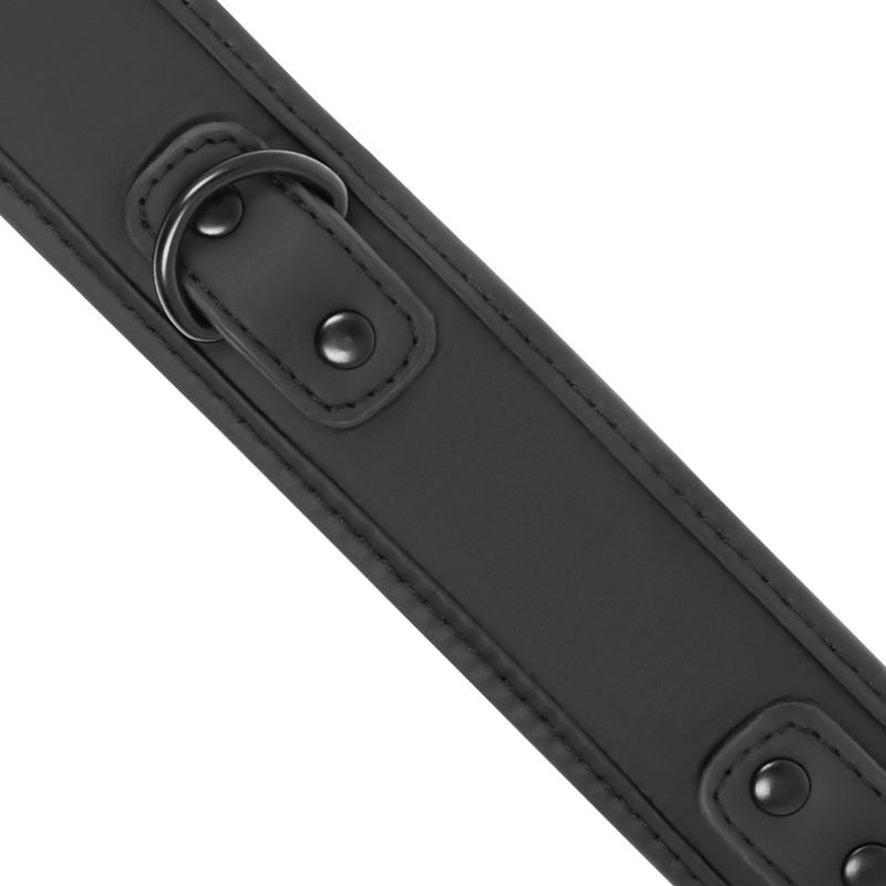 Additional view 10 of Fetish Submissive - Neoprene-Lined Chain Collar