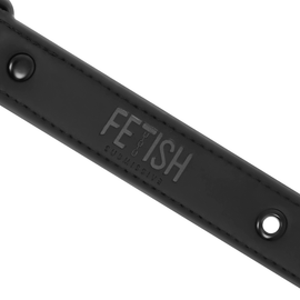 Additional view 2 of Fetish Submissive - Vegan Leather Breathable Gag