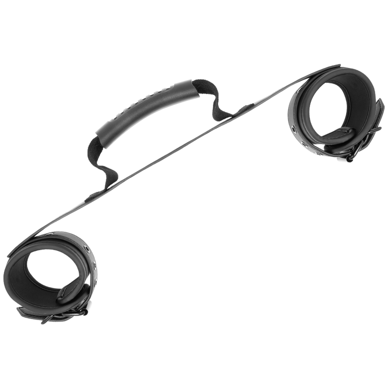 Vista adicional 4 de Fetish Submissive - Algemas com forro de neoprene e pega