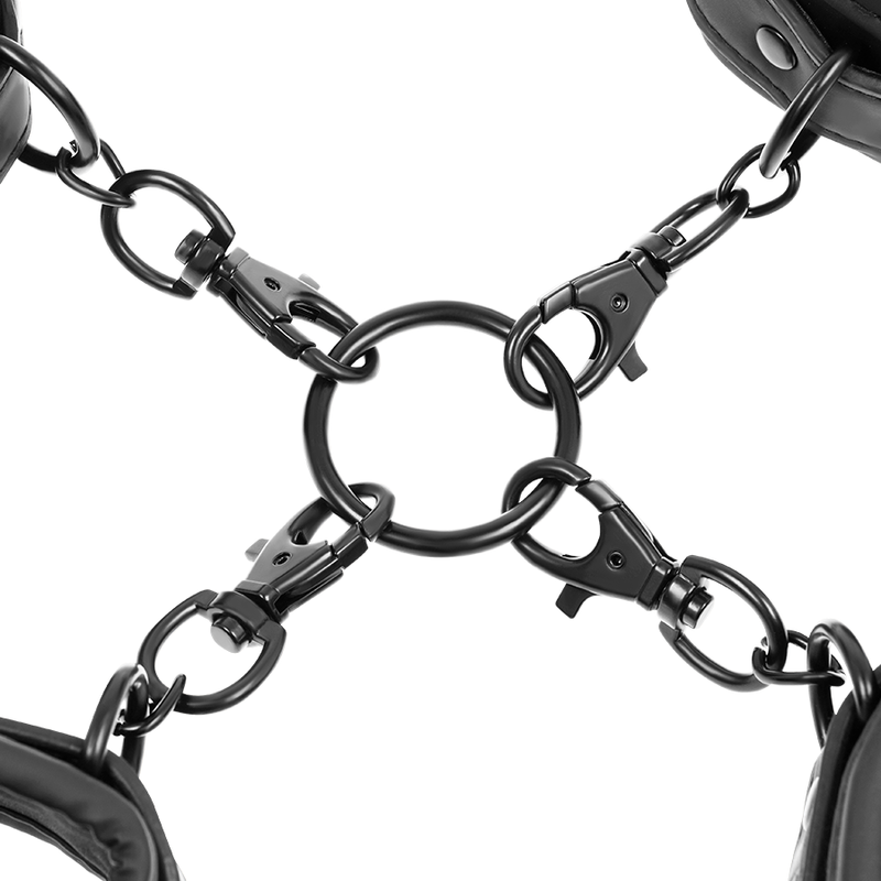 Additional view 7 of Fetish Submissive - Wrist & Ankle Cuffs Set