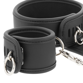 Additional view 4 of Fetish Submissive - Collar & Wrist Cuffs Set