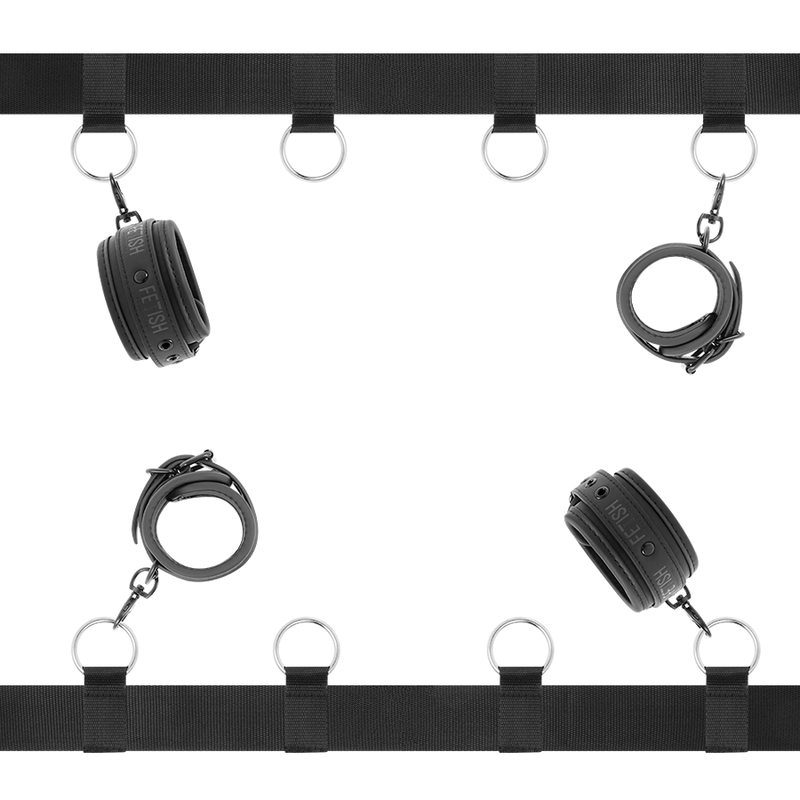 Additional view 3 of Fetish Submissive - Luxury Bed Ties Set