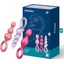 Satisfyer Anal Plugs Set - 3 Pieces, Tricolor