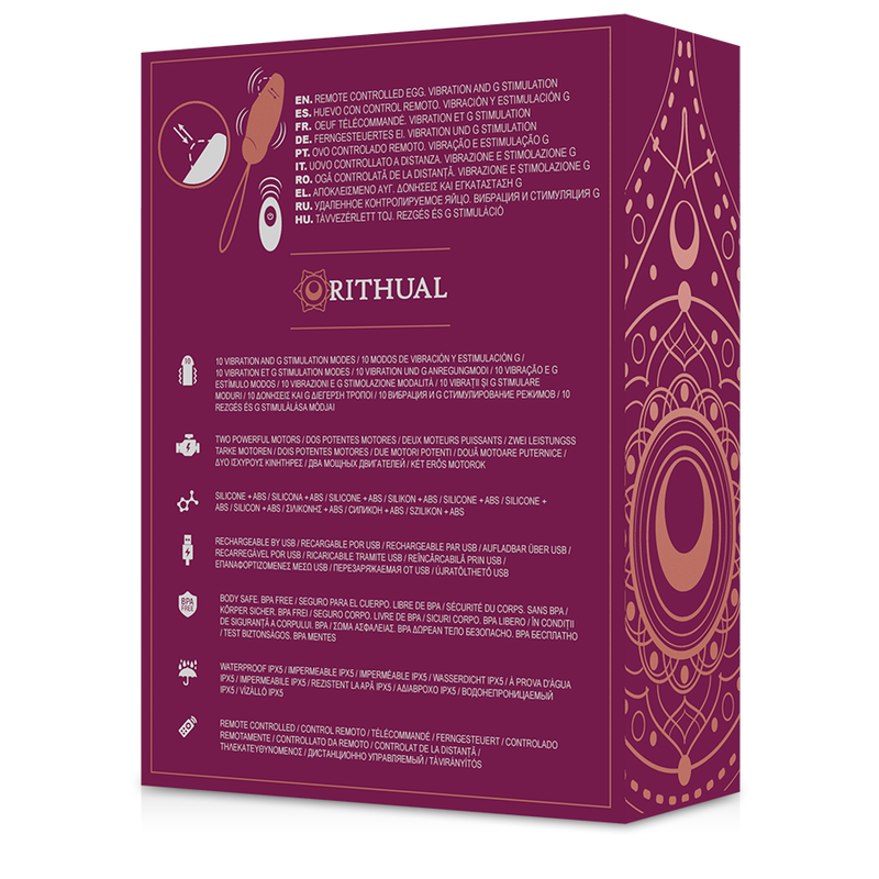 Additional view 3 of Rithual Priya - Remote-Control G-Spot Egg Vibrator