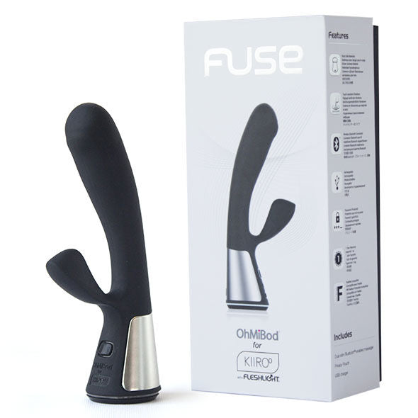 OhMiBod Fuse - App-Controlled Couples Vibrator, Black Main image