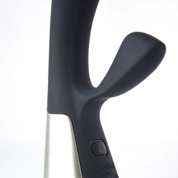 Additional view 7 of OhMiBod Fuse - App-Controlled Couples Vibrator, Black
