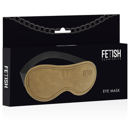 Additional view 3 of Fetish Submissive Origin - Vegan Leather Blindfold Mask