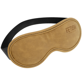 Additional view 4 of Fetish Submissive Origin - Vegan Leather Blindfold Mask