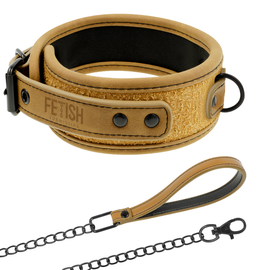 Additional view 3 of Fetish Submissive Origin - Collar & Cuffs Chain Set