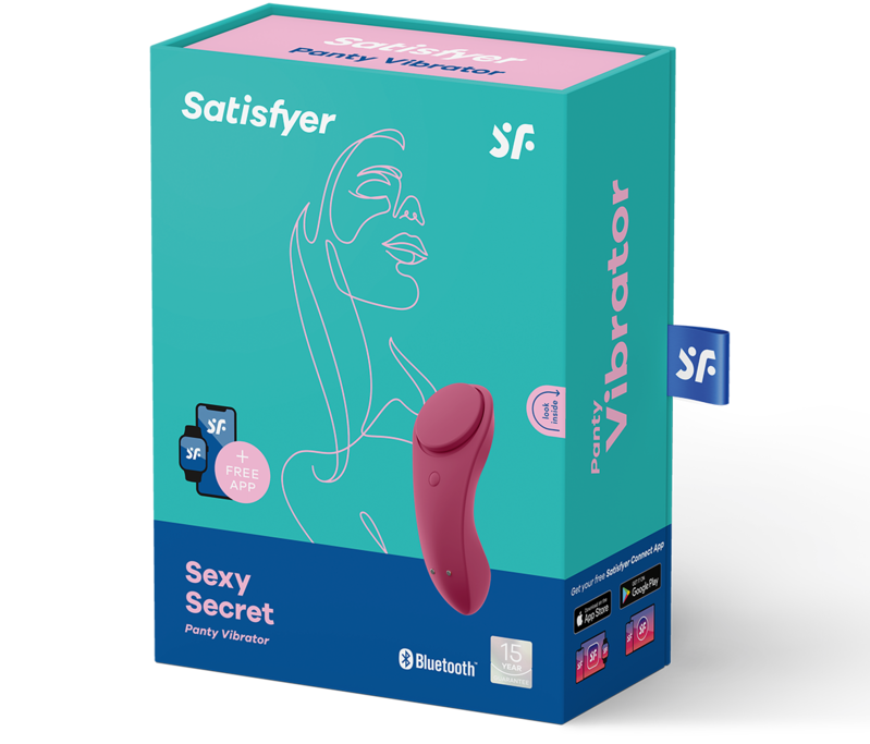 Satisfyer Sexy Secret - App-Controlled Panty Vibrator