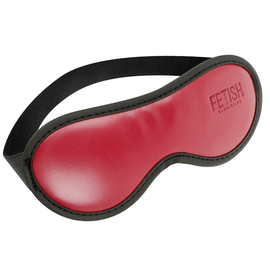 Additional view 4 of Fetish Submissive Dark Room - Vegan Leather Blindfold Mask