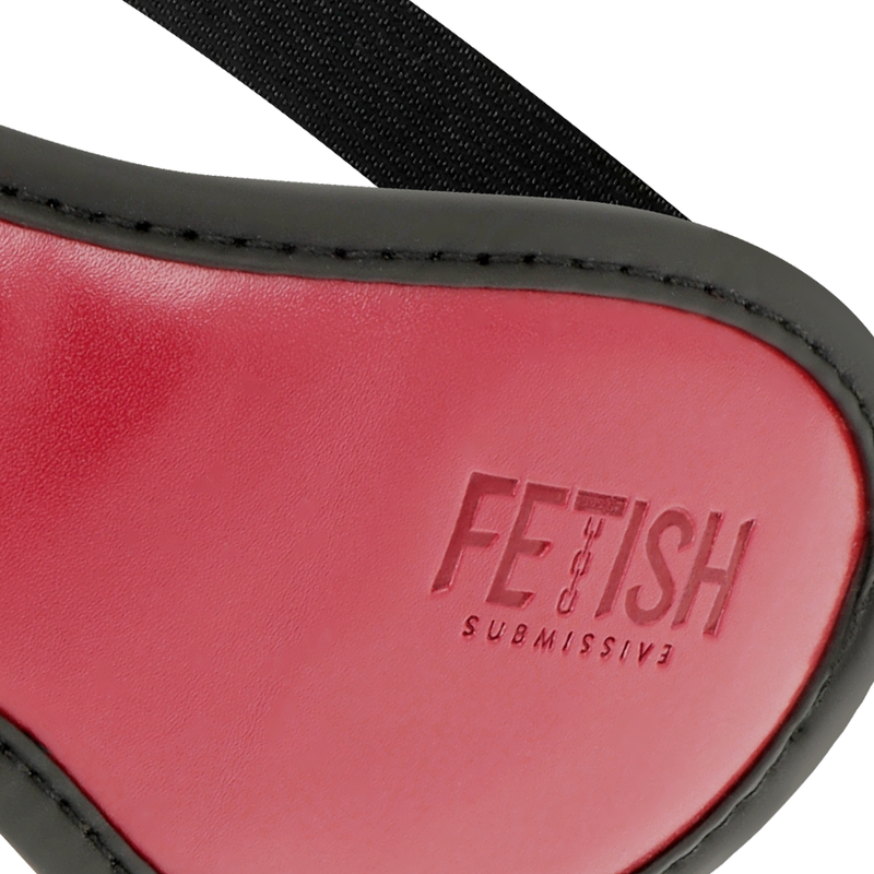 Additional view 2 of Fetish Submissive Dark Room - Vegan Leather Blindfold Mask