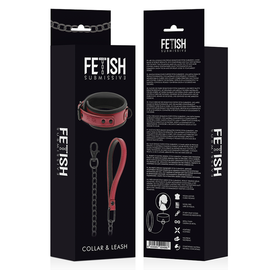 Fetish Submissive Dark Room - Collar & Cuffs Chain Set