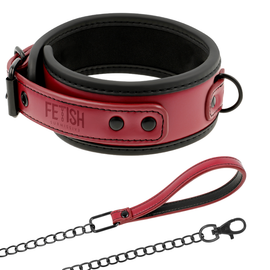 Additional view 3 of Fetish Submissive Dark Room - Collar & Cuffs Chain Set