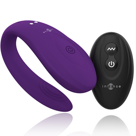 Additional view 4 of Intense Bruno - Remote-Control Couples Vibrator, Lilac
