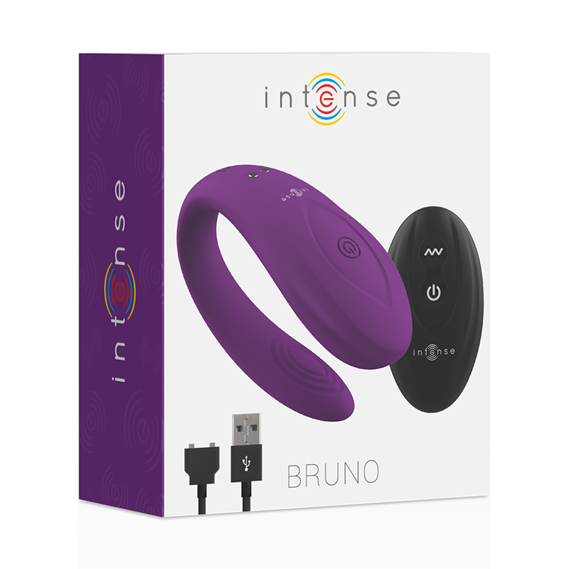 Intense Bruno - Remote-Control Couples Vibrator, Lilac Secondary image