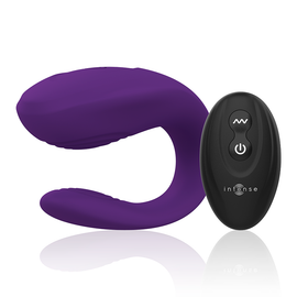 Additional view 3 of Intense Bruno - Remote-Control Couples Vibrator, Lilac